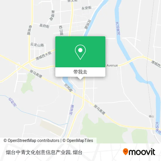 烟台中青文化创意信息产业园地图