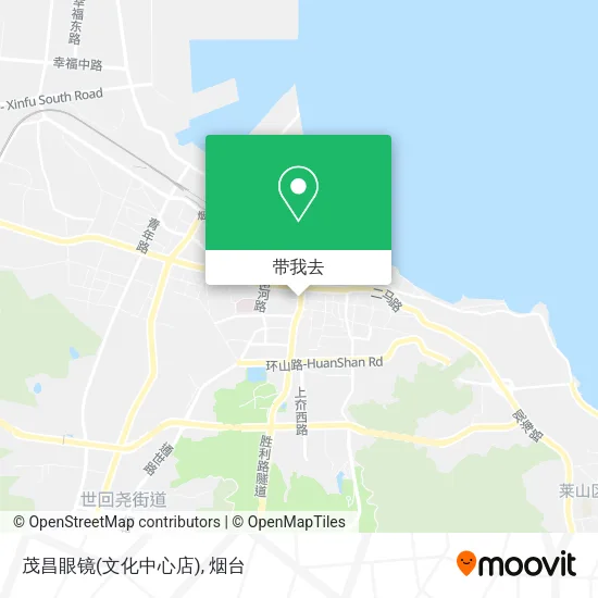 茂昌眼镜(文化中心店)地图