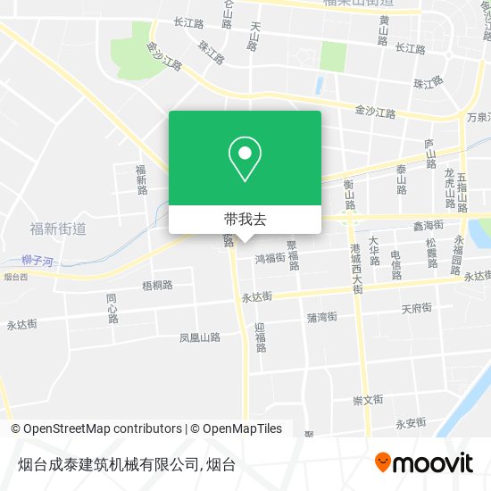 烟台成泰建筑机械有限公司地图