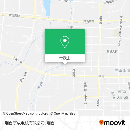 烟台宇成电机有限公司地图