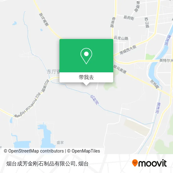烟台成芳金刚石制品有限公司地图
