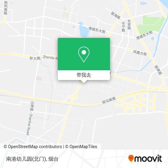 南港幼儿园(北门)地图