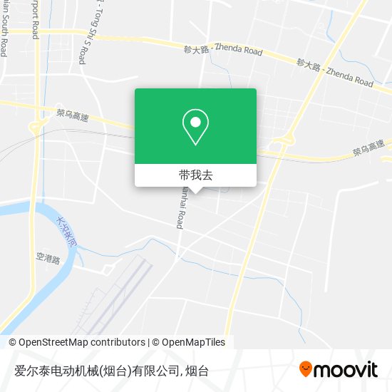 爱尔泰电动机械(烟台)有限公司地图