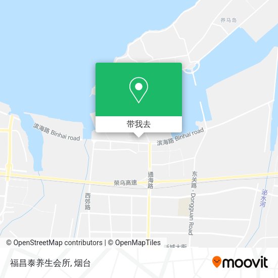 福昌泰养生会所地图