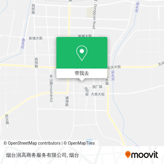 烟台润高商务服务有限公司地图
