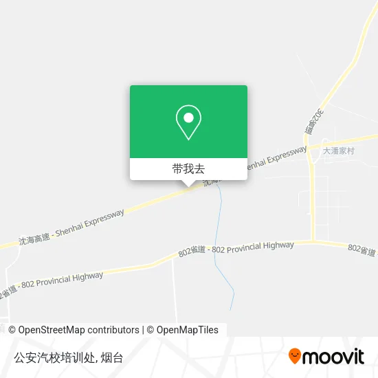 公安汽校培训处地图