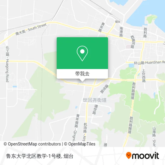 鲁东大学北区教学-1号楼地图