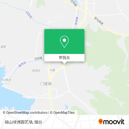 福山绿洲园艺场地图