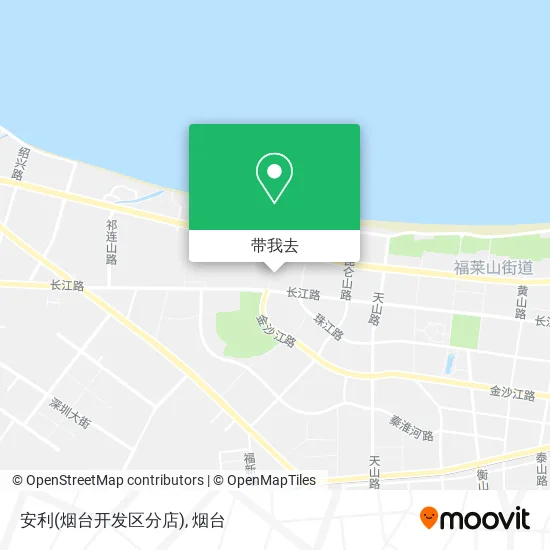 安利(烟台开发区分店)地图