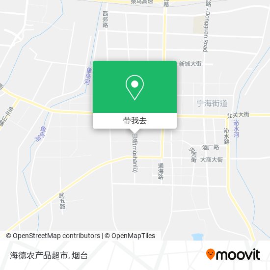 海德农产品超市地图