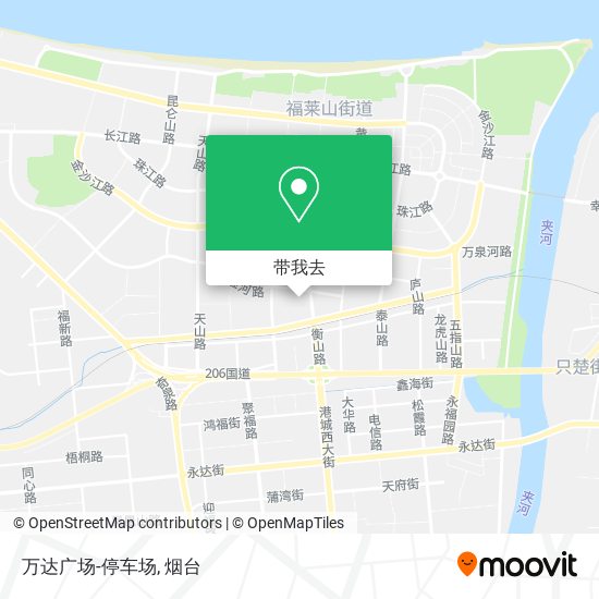 万达广场-停车场地图