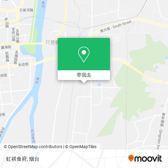 虹祺食府地图