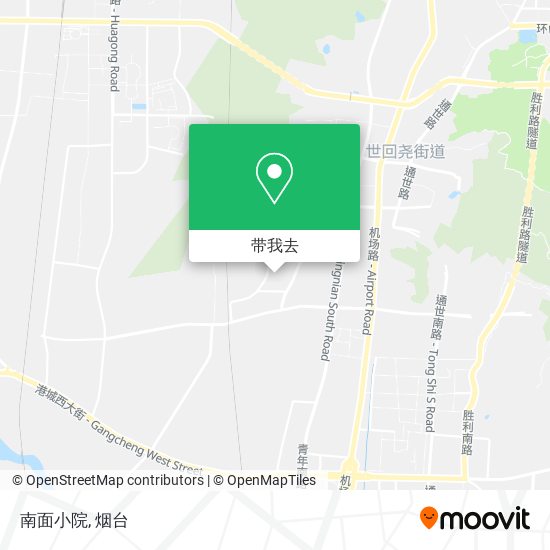 南面小院地图