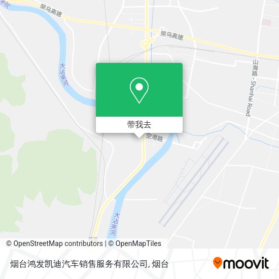 烟台鸿发凯迪汽车销售服务有限公司地图
