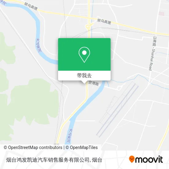 烟台鸿发凯迪汽车销售服务有限公司地图