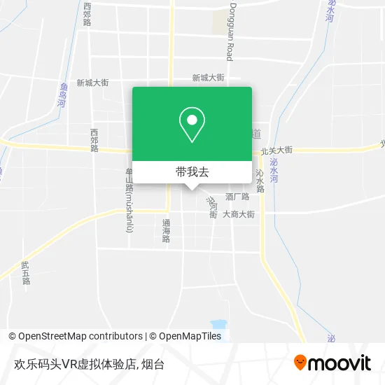 欢乐码头ⅤR虚拟体验店地图
