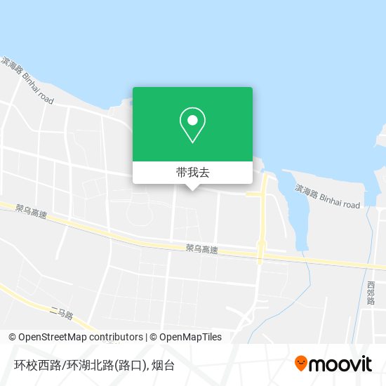 环校西路/环湖北路(路口)地图