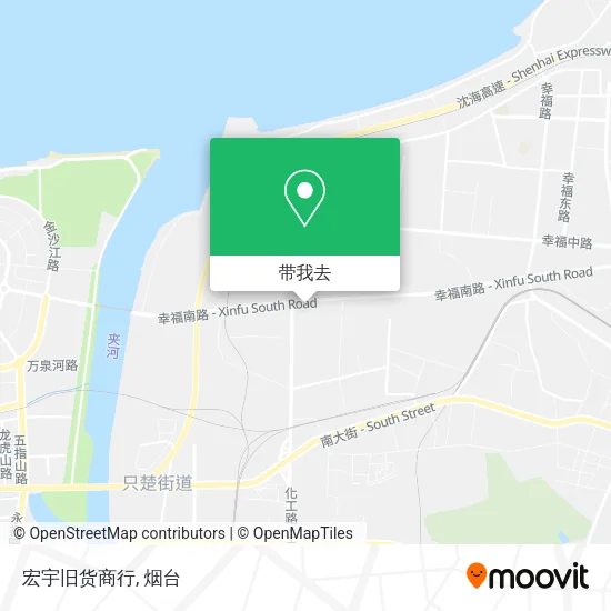 宏宇旧货商行地图