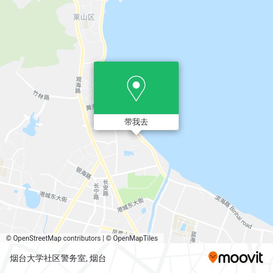 烟台大学社区警务室地图