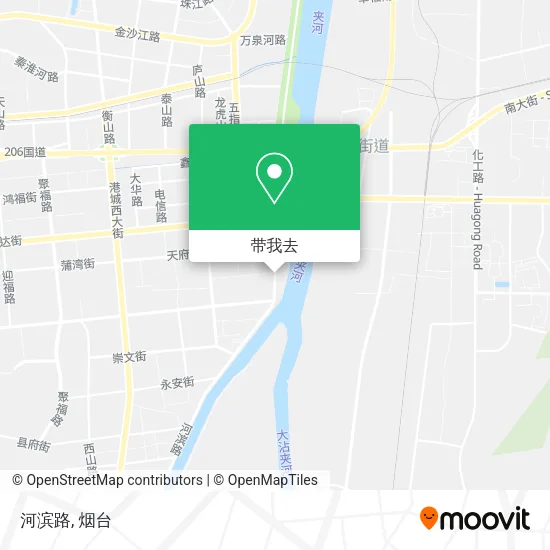 河滨路地图