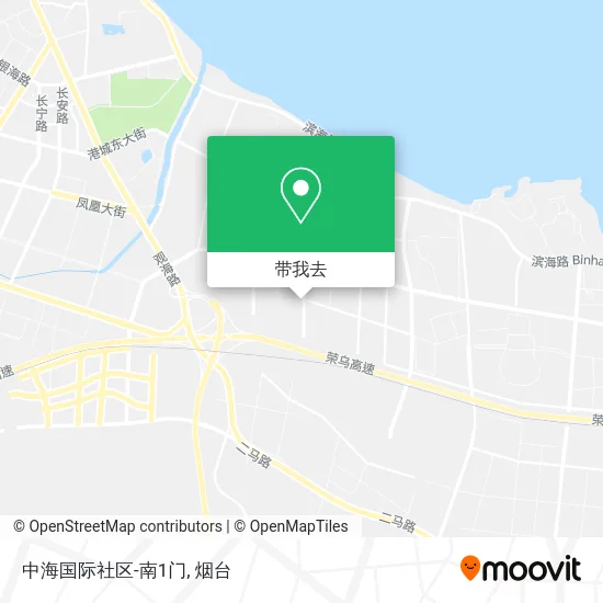 中海国际社区-南1门地图