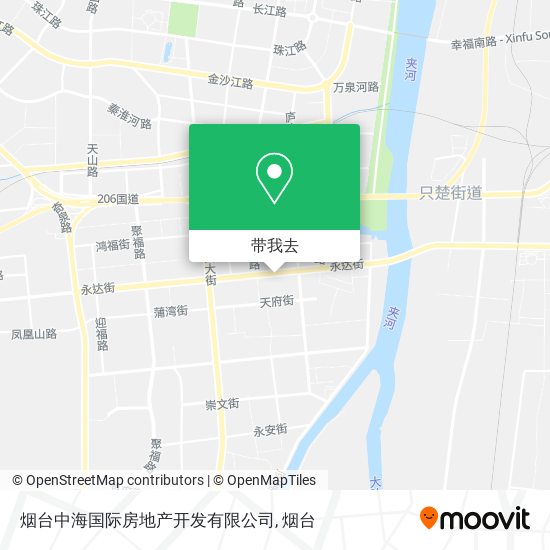烟台中海国际房地产开发有限公司地图
