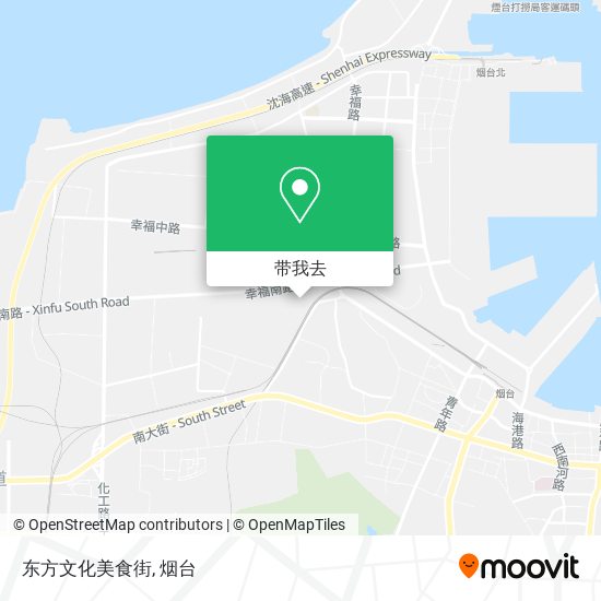 东方文化美食街地图
