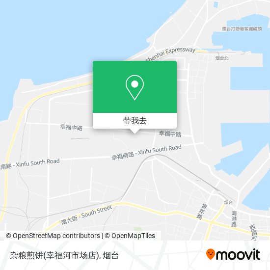 杂粮煎饼(幸福河市场店)地图