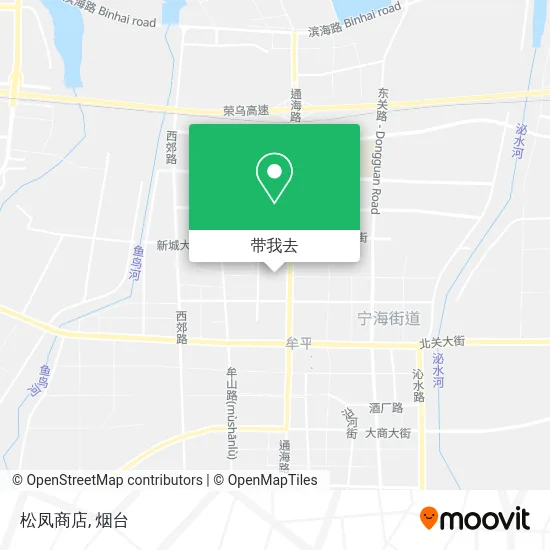 松凤商店地图