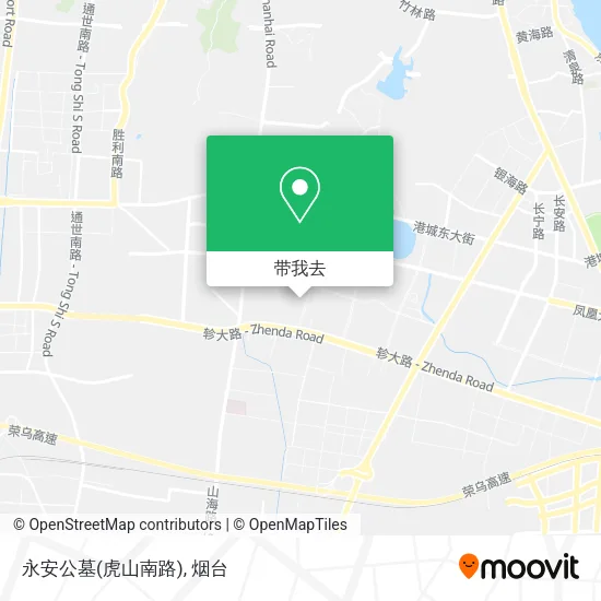 永安公墓(虎山南路)地图