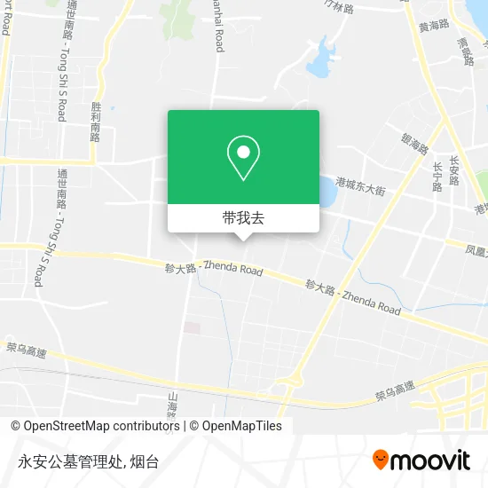 永安公墓管理处地图