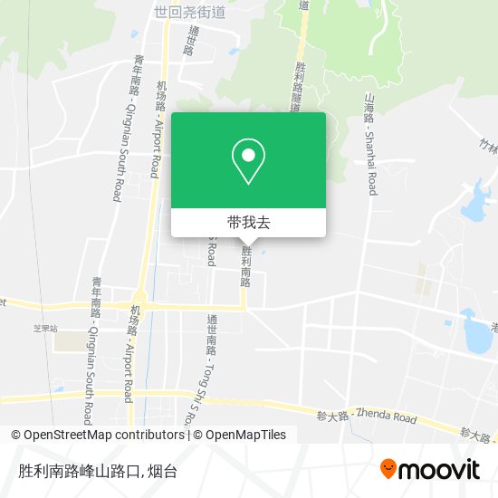 胜利南路峰山路口地图