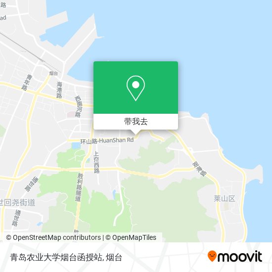 青岛农业大学烟台函授站地图