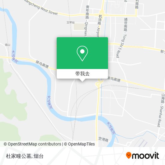 杜家疃公墓地图
