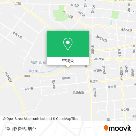 福山收费站地图
