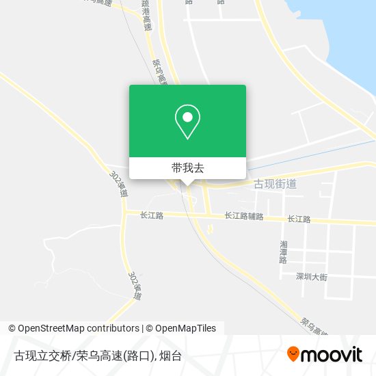古现立交桥/荣乌高速(路口)地图