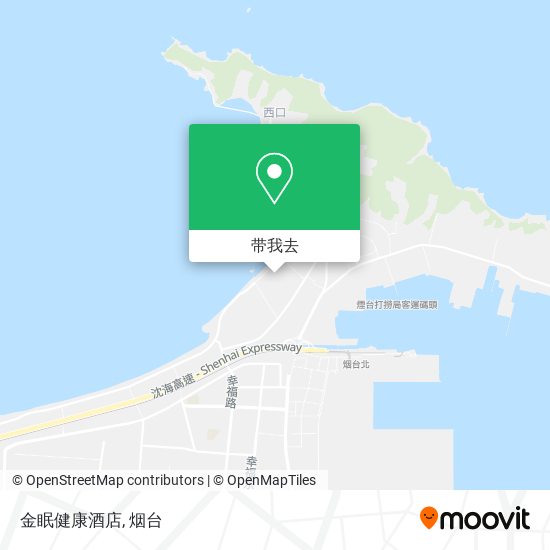 金眠健康酒店地图