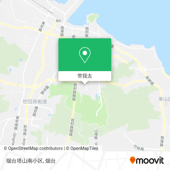 烟台塔山南小区地图