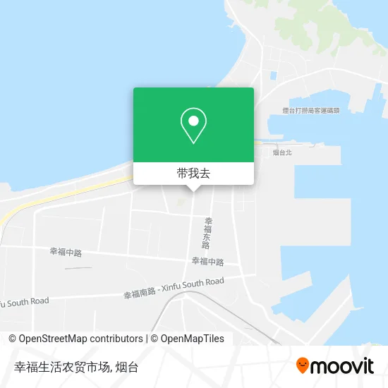 幸福生活农贸市场地图