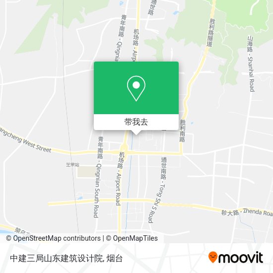 中建三局山东建筑设计院地图