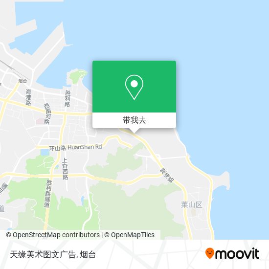 天缘美术图文广告地图