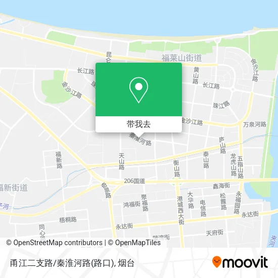 甬江二支路/秦淮河路(路口)地图