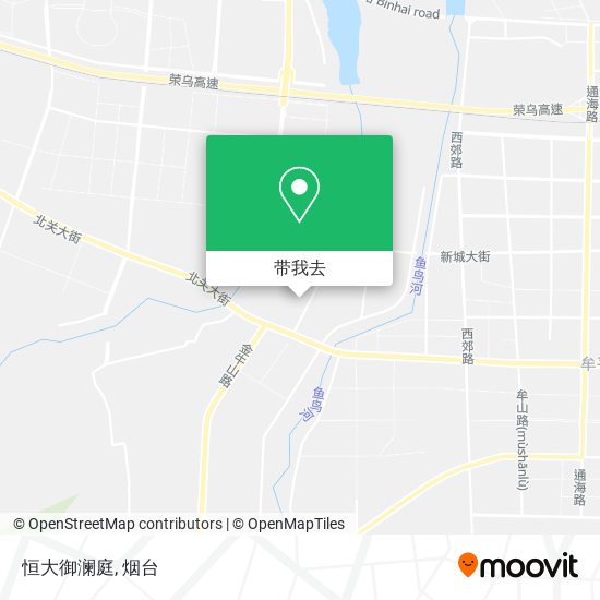 恒大御澜庭地图