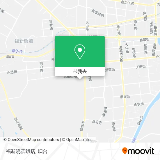 福新晓滨饭店地图