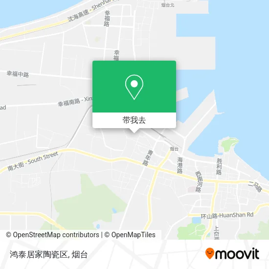 鸿泰居家陶瓷区地图