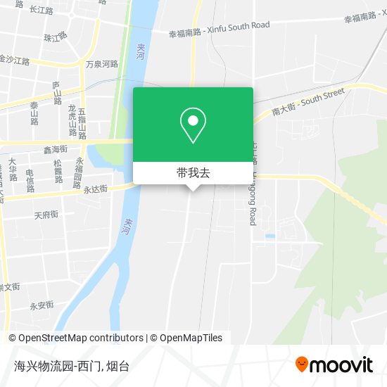 海兴物流园-西门地图