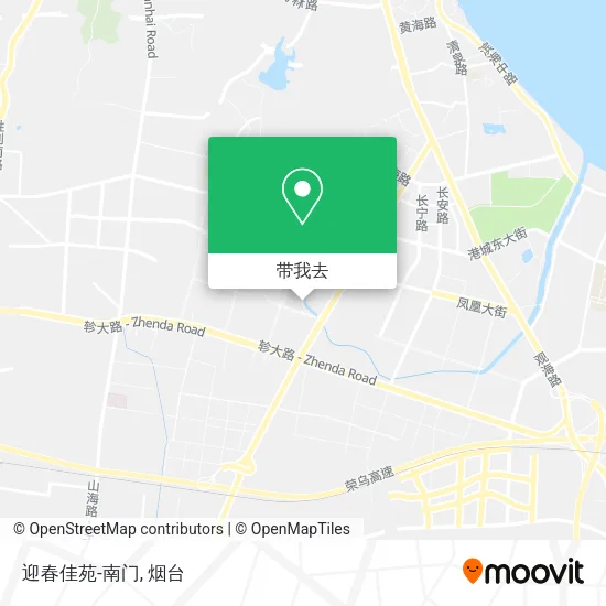 迎春佳苑-南门地图
