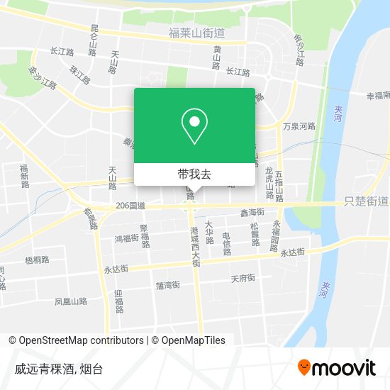 威远青稞酒地图