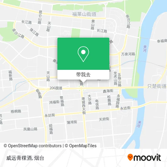 威远青稞酒地图