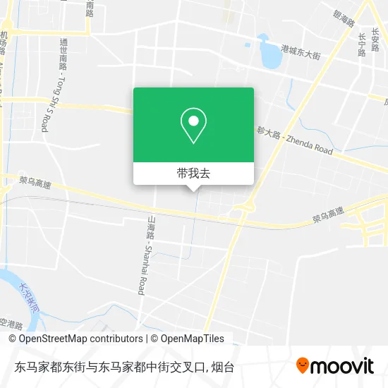 东马家都东街与东马家都中街交叉口地图